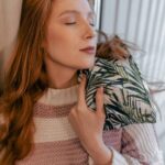 Naturalna poduszka podróżna - Amber Travel - Liście